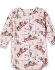 Prairie Princess Baby Girl Western Bamboo Bodysuit