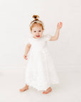 Nicolette's Couture The Phoebe Christening Gown