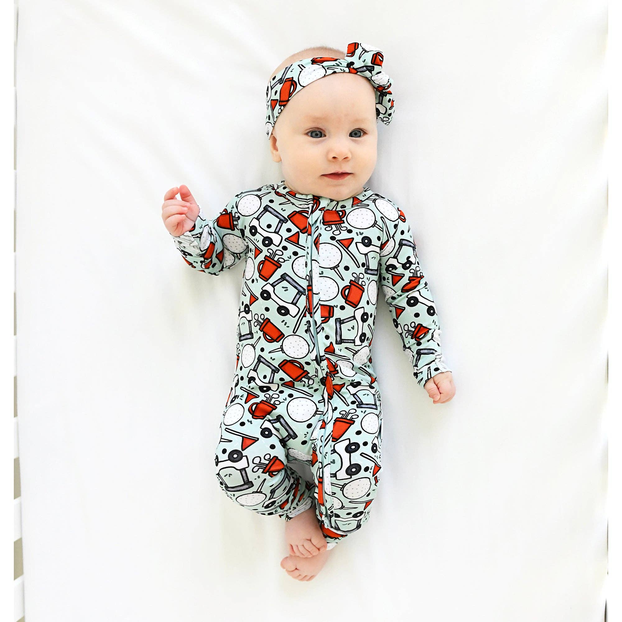 Bamboo Baby Pajama Sleepies Little Baby Zip Caddie