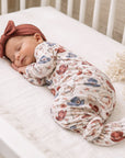 Wildflower Rodeo Cowgirl Gown - Bamboo Newborn Layette