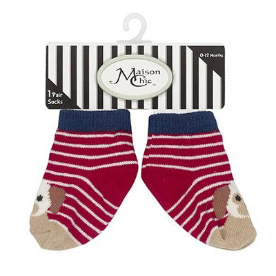 Max the Puppy Baby Socks