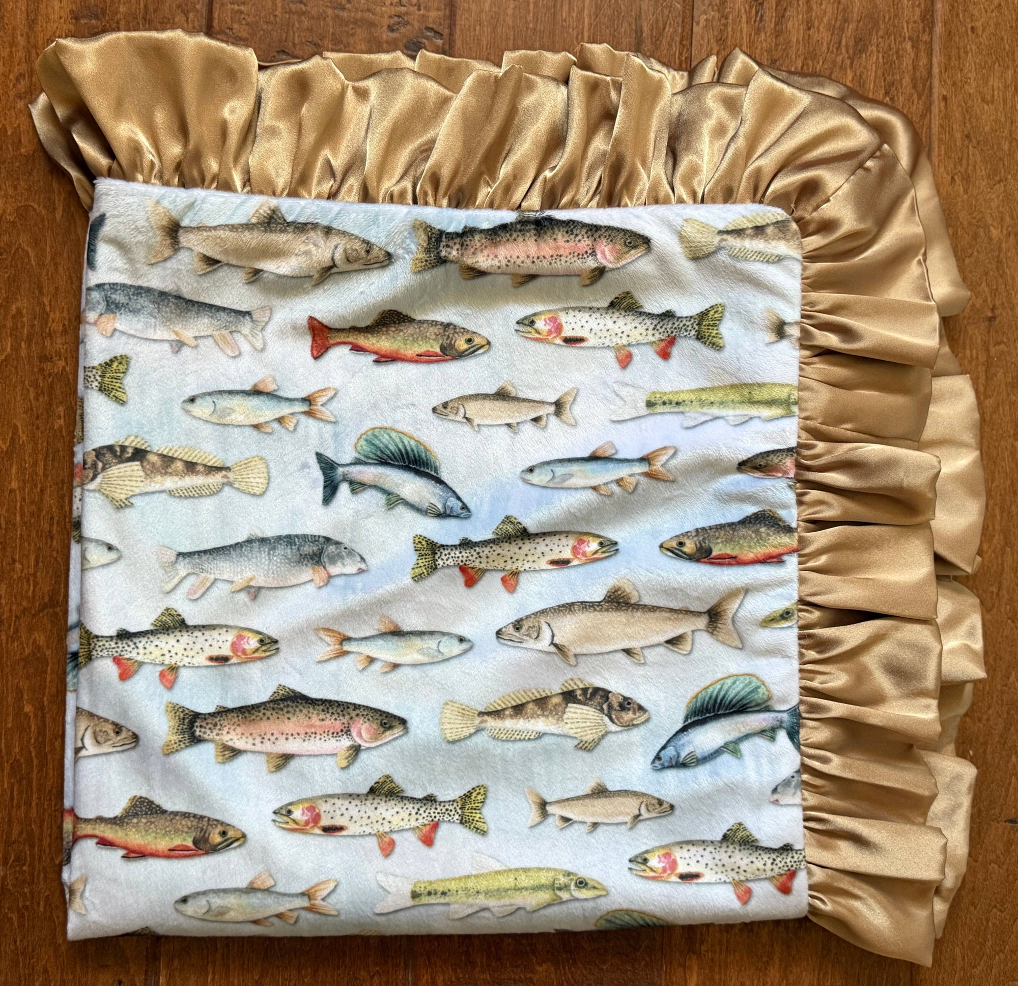 Gone Fishing Teether Blanket