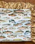 Gone Fishing Teether Blanket