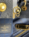 LOUIS VUITTON Artsy MM Monogram Empreinte Infini Blue Tote Hand Bag