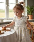 finn + emma Bunny Delight Organic Cotton Twirl Dress
