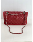 Chanel Caviar Quilted Medium French Riviera Red Flap