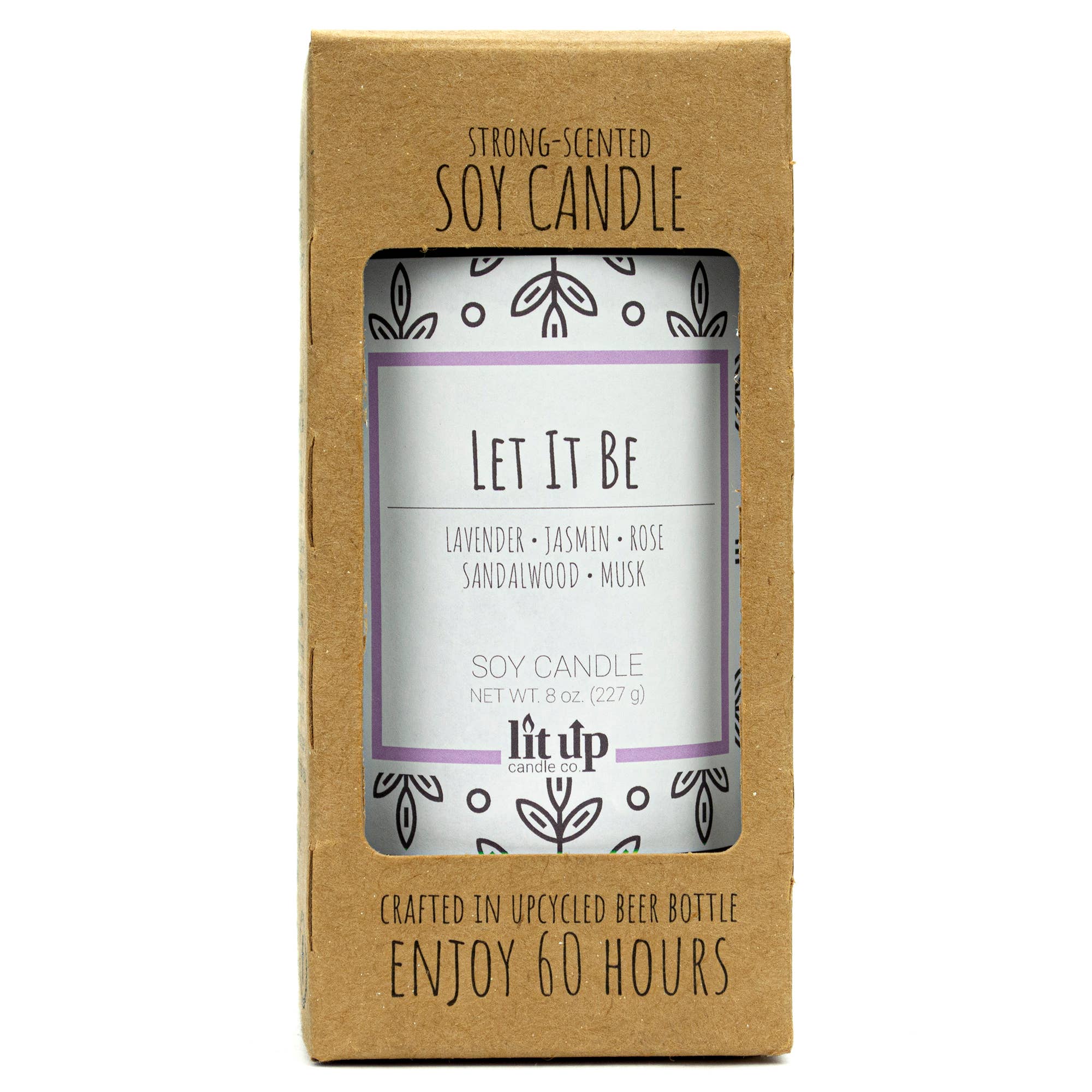 Lit Up Candle Co. Let It Be