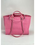 Chanel Medium Deauville Pink Tote