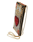 Mary Frances Queen of Hearts Crossbody