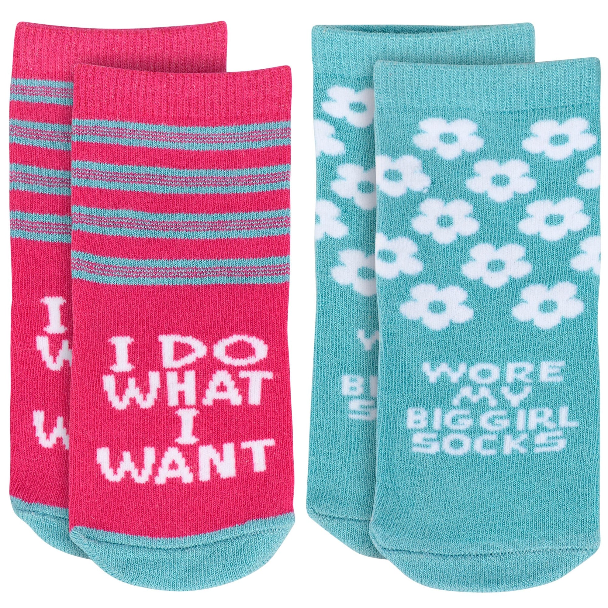 I Do What I Want Baby Socks Set