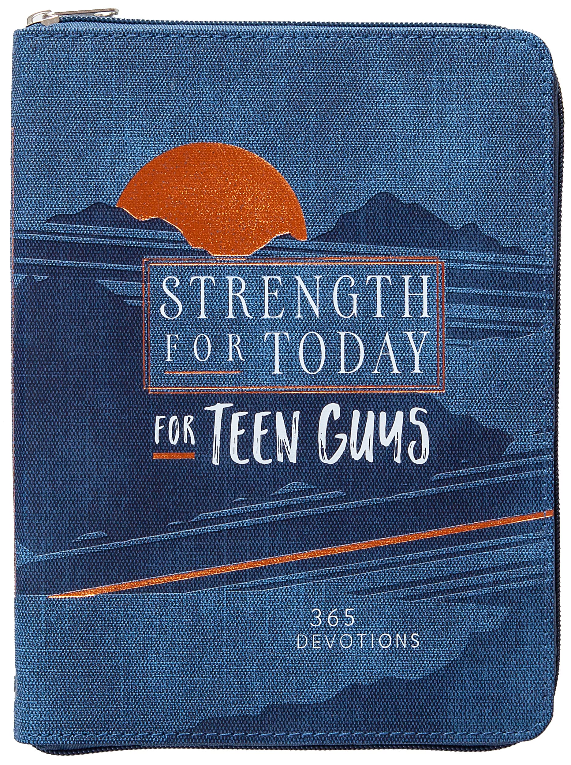 Strength for Today for Teen Guys Ziparound Devotional