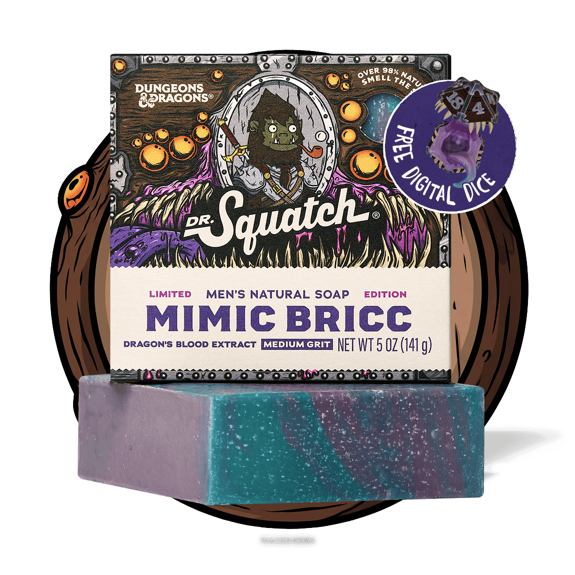 Dr. Squatch D&amp;D Mimic Soap