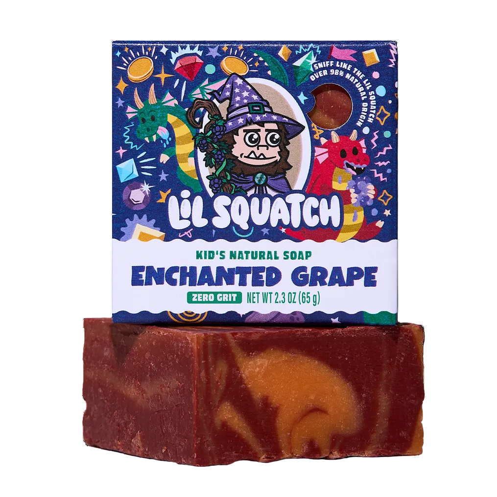 Dr. Squatch Lil Squatch Enchanted Grape Soap