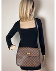 Louis Vuitton Besace Rosebury Damier Ebene Crossbody Bag