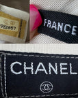 Chanel 2.55 Reissue 225 Single Flap Pink Multicolor Cotton Tweed Shoulder Bag
