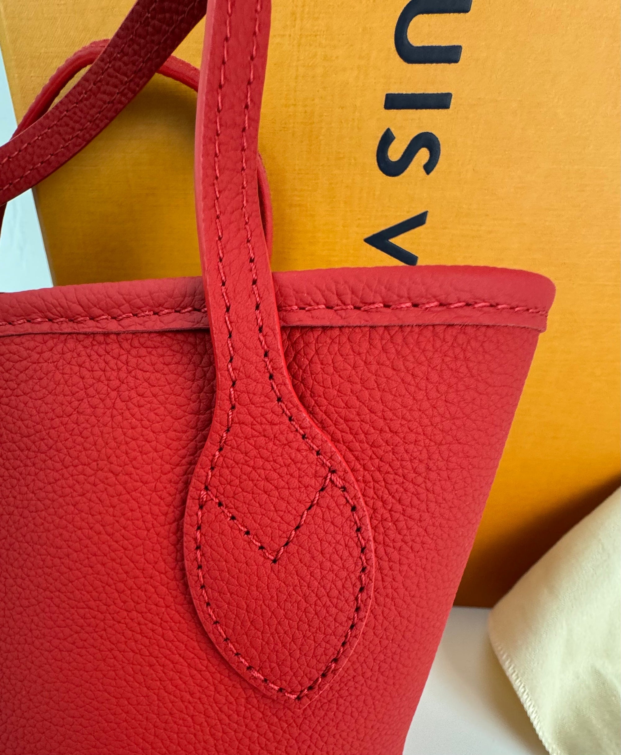 Louis Vuitton x Takashi Murakami Cerises Cherry Neverfull Inside Out BB