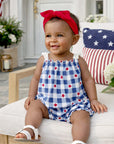 Americana Baby Bamboo Swing Top & Bloomers Set - 4th of July