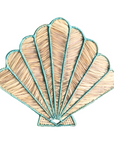 Shell Handwoven Iraca Placemat