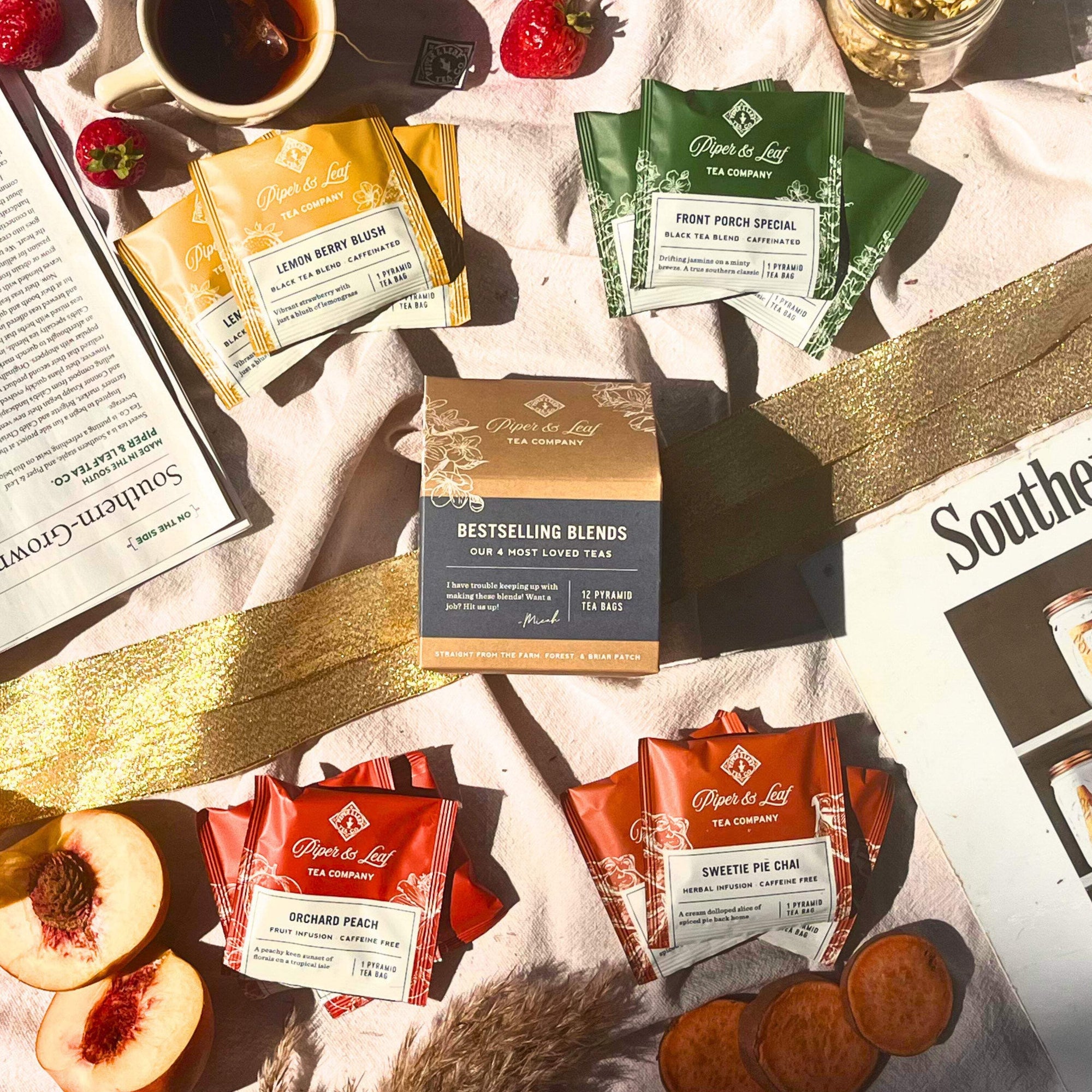 Piper &amp; Leaf Tea Co. Bestsellers Tea Sampler