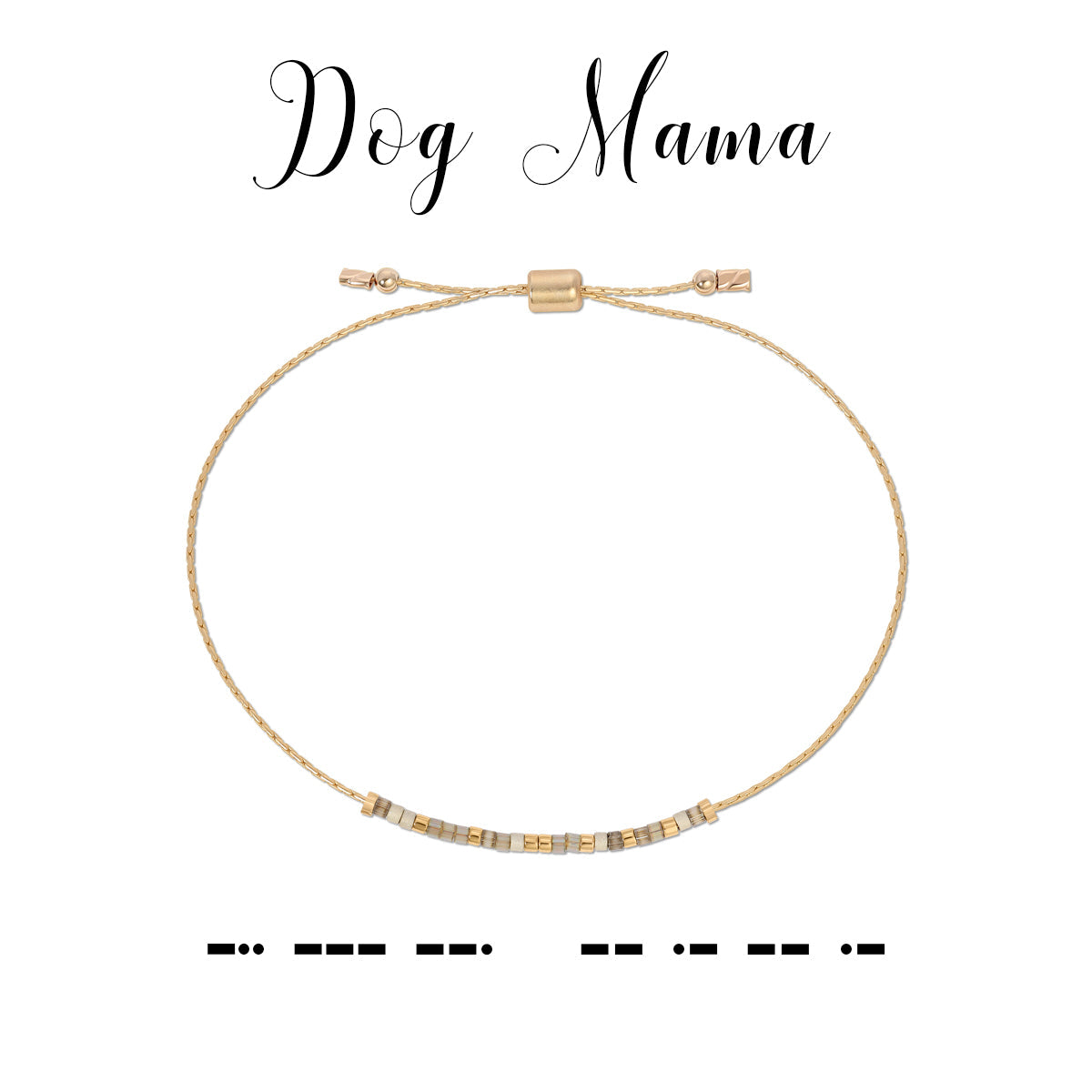 Dot &amp; Dash Dog Mama Bracelet