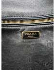 Prada Cavallino Leopard Calf Hair Shoulder Bag