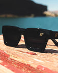 Lux Shades. Gloss Black. Polarized