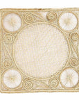 Caracol Square Handwoven Iraca Placemat