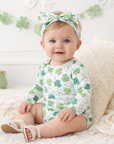 Shamrock Baby Bodysuit – Soft Bamboo Irish Charm - St. Pat