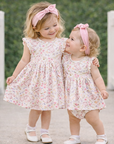 Bunny Blooms Bamboo Easter Dress for Baby & Toddler Girls