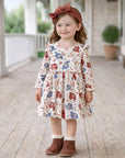 Wildflower Rodeo Cowgirl Dress - Bamboo