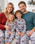 Cowboy Christmas Family Matching Soft Bamboo Pajamas