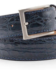 Crocodile Belt, Navy