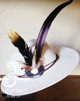 Boho Western Hat w/ Choice of Feather Hat Band-Bone 981z