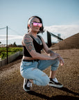 Afterhour gloss black frame/spectrum lens