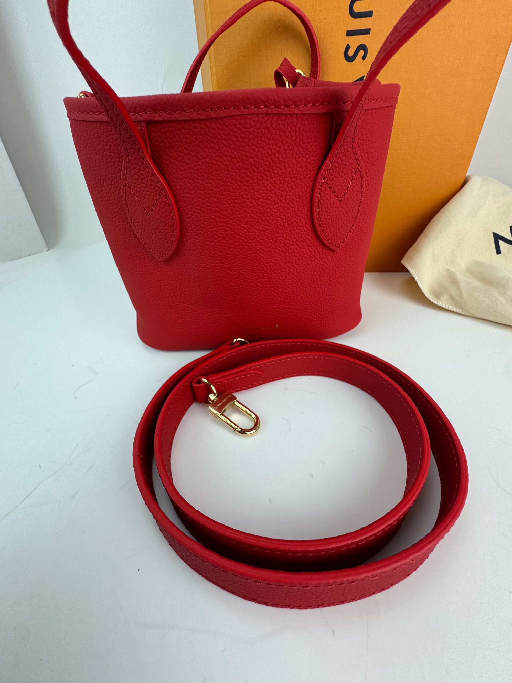 Louis Vuitton x Takashi Murakami Cerises Cherry Neverfull Inside Out BB