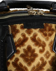 Dolce & Gabbana Velvet Top Handle Duffle Bag
