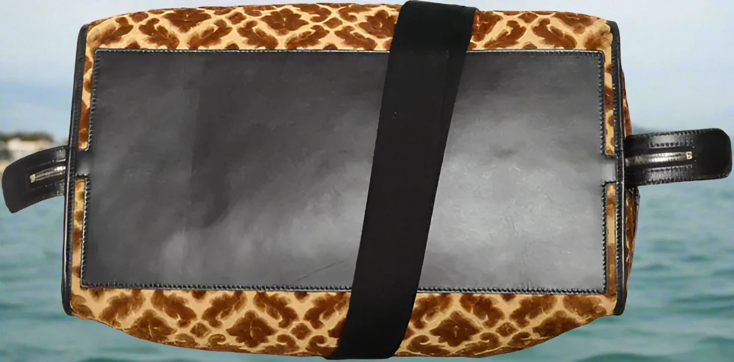 Dolce &amp; Gabbana Velvet Top Handle Duffle Bag