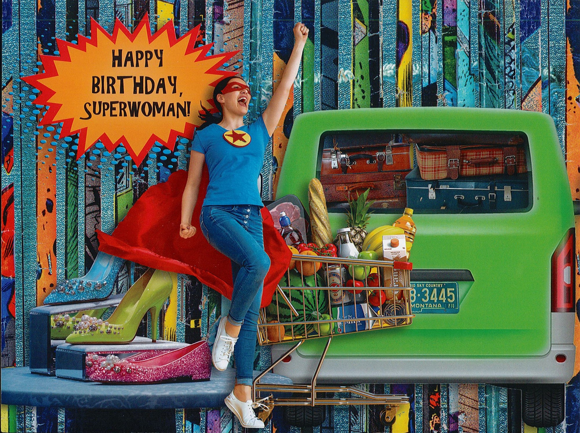 Birthday Card (Superwoman)