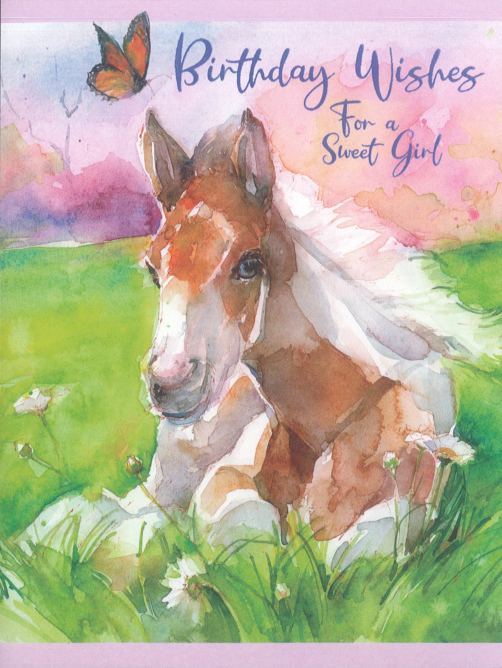 Birthday Card (Horse)