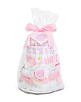 Sweet Baby Girl Diaper Cake Gift Baskeet