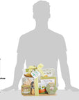 With Sympathy Cutting Board Gift Basket
