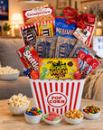 Ultimate Movie Night Gift Basket