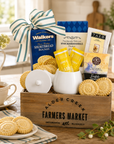Garden Tea Tray Gift Basket