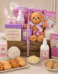 Pampered Rose Spa Gift Basket