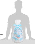 Blue Two- Tier Diaper Cake