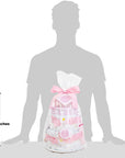 Sweet Baby Girl Diaper Cake Gift Baskeet