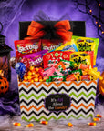 It's All About the Candy Halloween Gift Basket