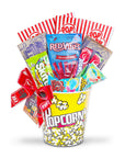 Pop-ular Movie Night Gift Basket