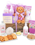 Pampered Rose Spa Gift Basket