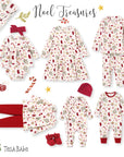 Girls' Christmas Tunic Set – Bamboo Holiday Outfit Set
